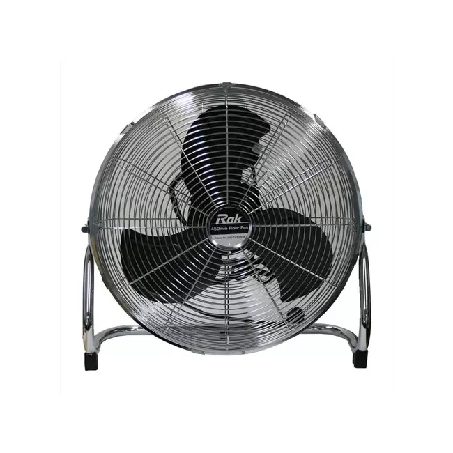 Steel Rising Block With Fan Rok Metal Floor Fan W/Swivel Head 450MM 130W 150-23-52309
