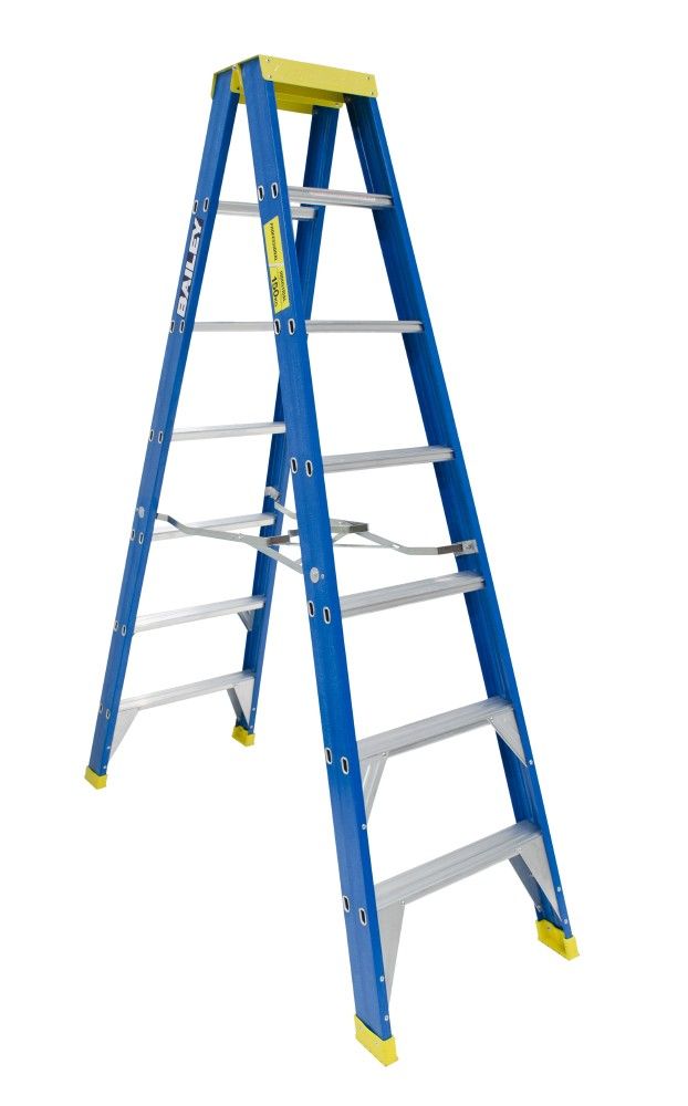 Double Sided Fibreglass Ladder