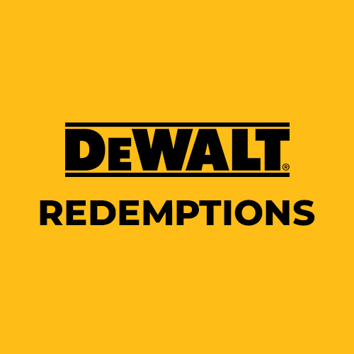 DeWALT Redemptions