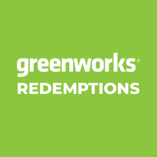 Greenworks Redemptions