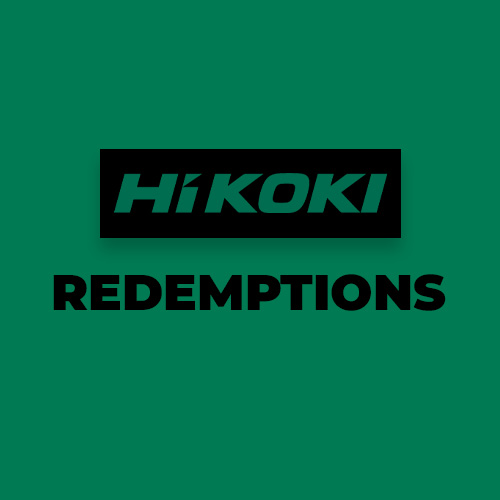 HiKOKI Redemptions