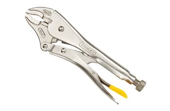 Stanley 0-84-809 Locking Pliers 225mm/9" Curved Jaw 0-84-809