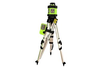 Imex E60 Rotating Laser Kit Incl Tripod & 2M Staff - Lr1 Receiver 012-E60K