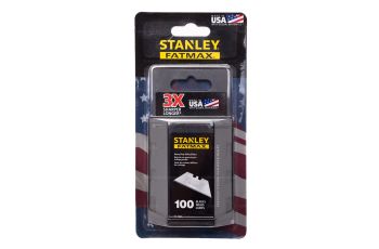 Stanley Knife Blades 100 Piece 3X Sharper FATMAX 11-700A