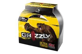Bear Cloth Gaffer Tape 50mm x 18m ULTRA TOUGH SILVER Norton GRIZZLY