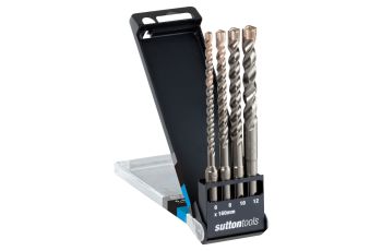Sutton Tools Drill Bit Set 4 Piece 160mm SDS Plus REO Pro Set D6230004
