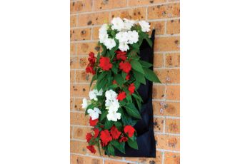 Clyde Garden ecoPocket Planter 4 Pocket 30cm (w) x 70cm (h) Felt Fabric Felt Fabric