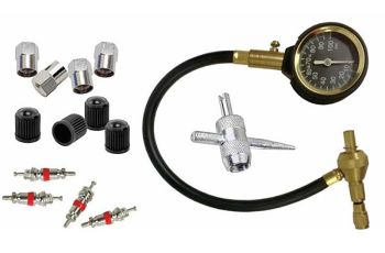 HARD UNIT Tyre Deflator Kit 15 Piece Tire Gauge HUTD