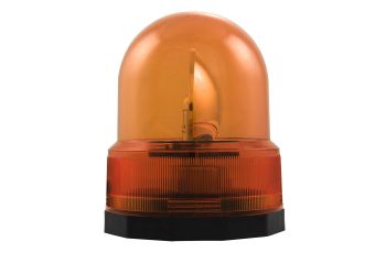 AutoKing Revolving Amber Lamp 12v 21w Magnetic Base Warning Light Coil Lead RL