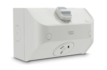 HPM RWL787MG Powerpoint Aqua Life 10Amp Single Surface Mount Waterproof RWL787MG