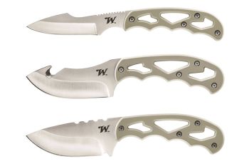 Winchester 31-003757 Fixed Knife Blade Combo XP Superlight 3 Piece + Nylon Sheath 31-003757