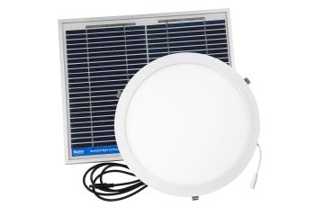 Illume KIS1013TLA Skylight Alternative 280mm Round Roof Solar WHITE PREMIUM