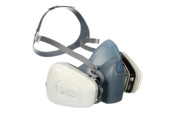 3M 7512PA1 Respirator Reusable Painting Valved Safety Mask NIOSH Approved 7512PA1