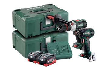 Metabo 2 Piece 18V 8.0Ah Cordless Brushless Hammer Drill & Driver Kit AU68902380 