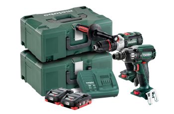 Metabo 18V 4.0Ah Brushless 2 Piece Combo Kit SB SSW 400 BL M HD 4.0 AU68901770