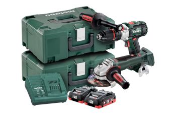 Metabo 18V 4.0Ah Li-Ion Brushless Cordless 2pce Combo Kit SB WB 125 BL M HD 4.0 AU68901780