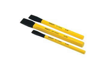 Stanley 3Pc Cold Chisel Set (10, 12, 16mm) 16-298