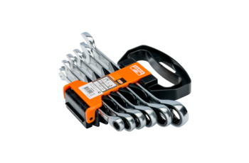Bahco 6 Piece Metric Combination Ratcheting Wrench Set 1RM/SH6