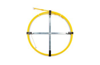 Wattmaster Cable Pull Through Flat Fish Rod 8m With Double Wheel Holder WATMWFR-8D