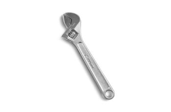 Wattmaster Adjustable Spanner Length 200mm Chrome Plated Engraved Metric Scale WATMRA200W