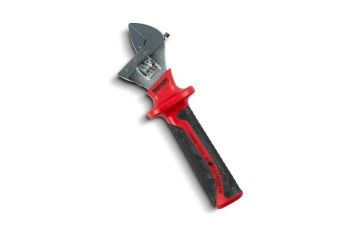Wattmaster Adjustable Spanner Length 160mm 1000v Insulated Handle Chrome Plated Engraved Metric Scale WATMRA150W-1K