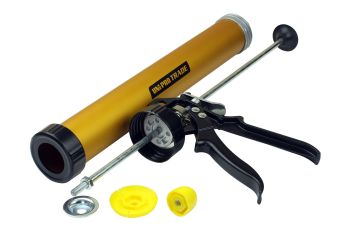 Uni-Pro 6000 Sausage Caulking Gun 600ml Trade Aluminium 6000