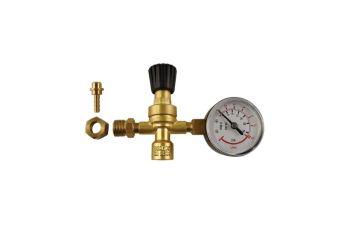 Bromic Regulator with Flow Gauge Suits M10 Gas Cylinders 1811530