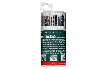 Metabo 627190000 Drill Bit Set 18 Piece Assorted 627190000