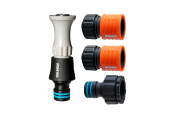 Holman 18mm 4 Piece Hi-Flow Nozzle Connector Set 6550H