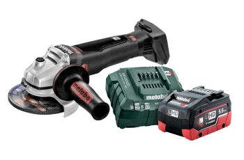 Metabo AU61309000 Brushless Angle Grinder Combo Kit 18V 5.5Ah Li-Ion AU61309000