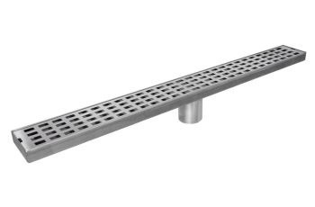 DTA FLLD1200RE Long Floor Drain 1200mm Suits 50mm Stainless Steel Hayman Series FLLD1200RE