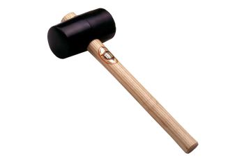 Thor TH957 Hammer Black Rubber 1200G (2-3/4LB) Wood Handle Mallet TH957