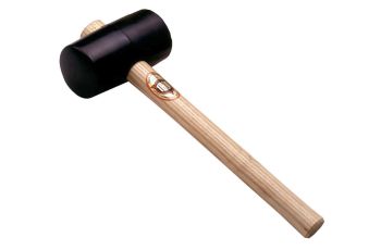 Thor TH952 Hammer Black Rubber 310G (3/4LB) Wood Handle Mallet TH952