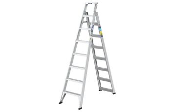 Bailey 2.4M 150KG Aluminium Double Sided Dual Purpose Ladder FS14024