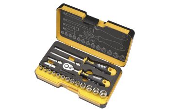 Felo 19 Piece 1/4" DR Socket Set 05781906
