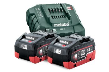 Metabo 12-36V 5.5Ah ASC 145 Fast Charger Starter Kit 5.5 LIHD 145 KIT AU62738105