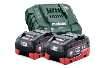 Metabo 12-36V 8.0Ah ASC 145 Fast Charger Starter Kit 8.0 LIHD 145 KIT AU62738108