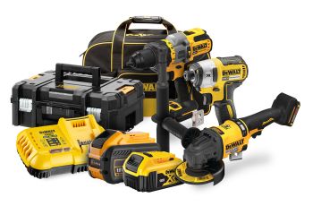 DeWALT 18V/54V XR Li-Ion BRUSHLESS 3pc Combination Kit - 5.0Ah/6.0Ah XR (Includes 54V XR FLEXVOLTâ„¢) DCZ341P1X1T-XE