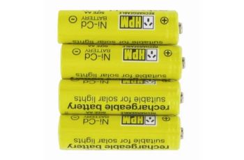 HPM Solar Rechargeable AA Batteries - 4 Pack DSLBAT4
