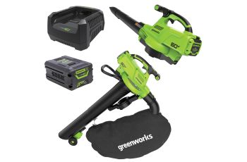 Greenworks 60V 4.0Ah Blower Vacuum Combo Kit 2409507AU