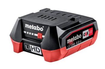 Metabo Battery Pack LIHD 12v 4.0ah Electronic Single Cell Protection 625349000