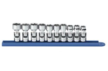 Gearwrench 12PC 1/4" DR Metric Flex Socket Set 80311