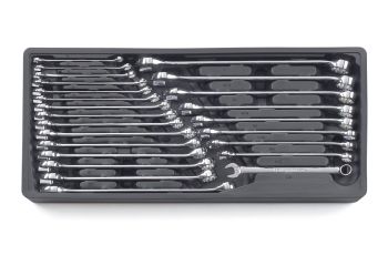 Gearwrench 24PC SAE & Metric Long Pattern Combination Wrench Set 81900