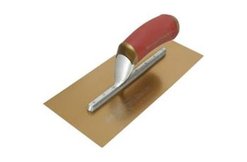 Marshalltown FINISHING TROWEL 406X127MM PERMASHAPE FLAT GOLD STAINLESS STEEL 12176