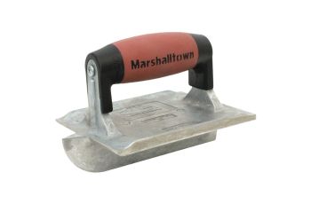 Marshalltown MT834D - Heavy Duty Zinc Hand Groovers 152 x 111mm with DuraSoft Handle -14106