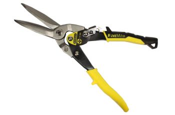 Stanley Aviation Snips FATMAX Long Cut Straight Compound Action 14-566
