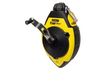 Stanley 47-140 Chalk Line 30m 100' 3x Faster Rewind FATMAX 47-140