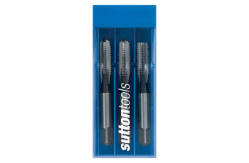 Sutton #8 x 36 UNF HSS Hand Tap Set - 3 Piece T9040417
