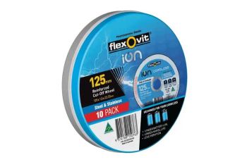 Flexovit 125x1mm ION Cordless Cut Off Disc 10PK 66252839399