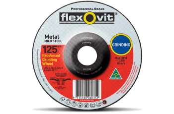 Flexovit 125x6.8mm Metal Grinding Disc 15PK 66252841682